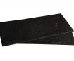 Šilkinis popierius Rayher Glitter 50x75cm 576 black 3 lapų sulankstytas