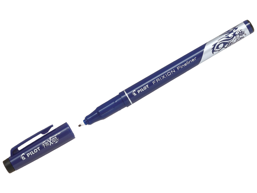 Tintes pildspalva izdzēšams fineliner Pilot Frixion 0.45 melna