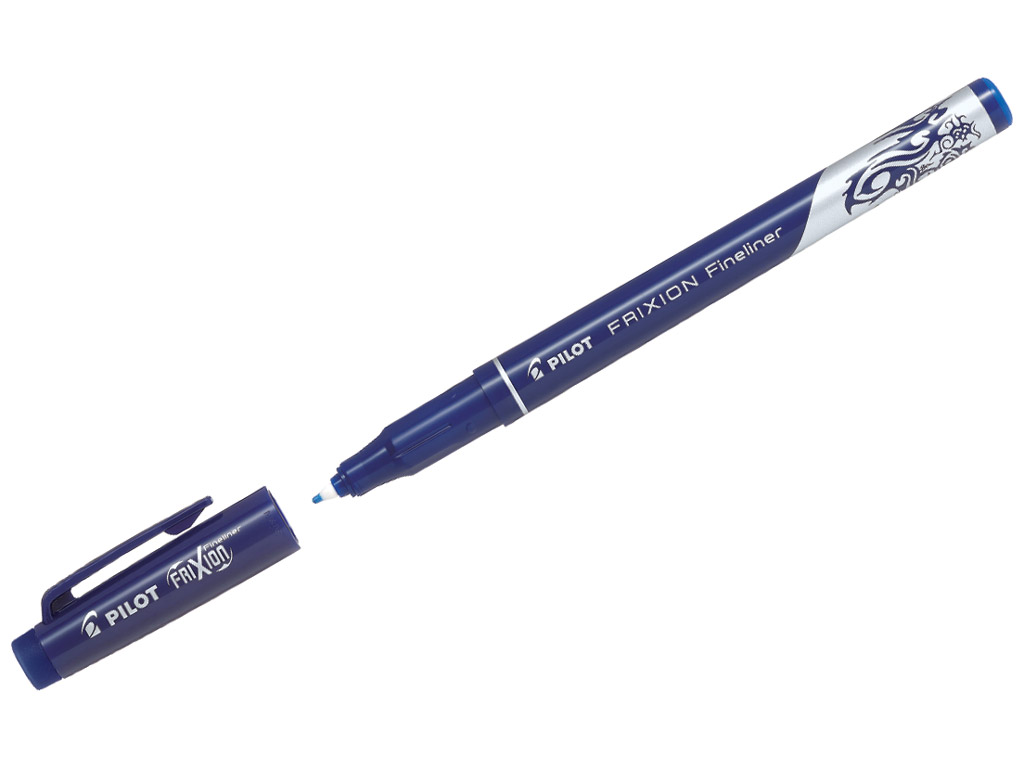Tintes pildspalva izdzēšams fineliner Pilot Frixion 0.45 zila