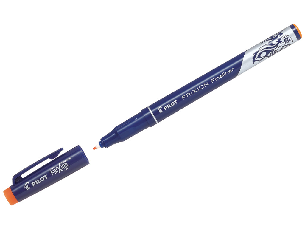 Tintes pildspalva izdzēšams fineliner Pilot Frixion 0.45 oranža