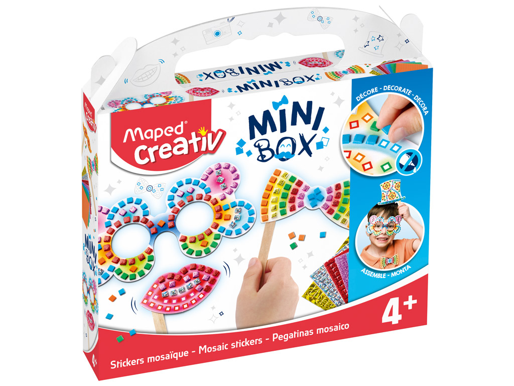 Mozaikos lipdukų rinkinys Maped Creativ Mini Box