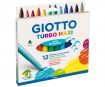 Fibre pen Giotto Turbo Maxi 12pcs hangable