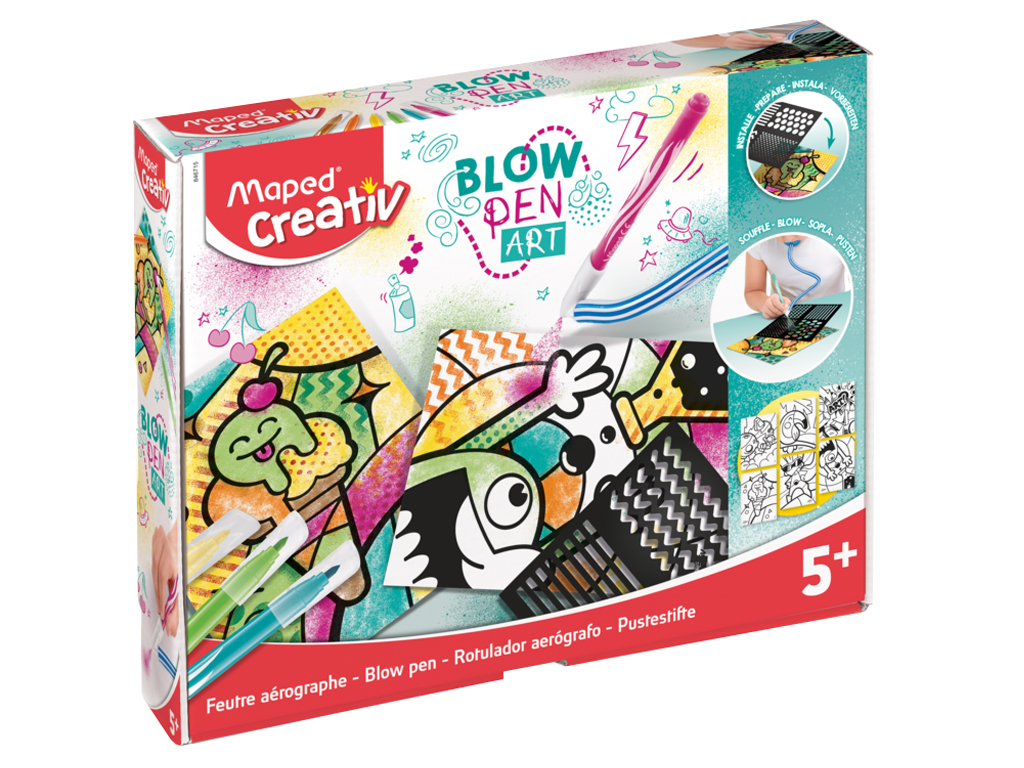 Blowpen kit Maped Creativ Pop'Art