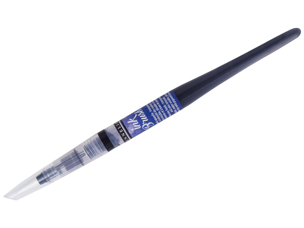 Tindipintsel Sennelier Ink Brush 6.5ml 326 primary blue