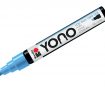 Acrylic marker Marabu Yono 0.5-5mm 256 pastel blue