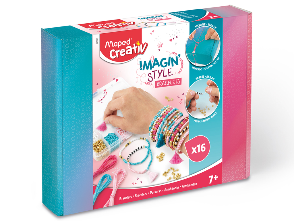 Crafting kit Maped Creativ ImaginStyle bracelets