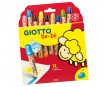 Superlarge pencils Giotto Be-Be 12pcs+sharpener