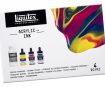 Akrila tinte Liquitex 3x30ml+pouring 118ml Primary Colours