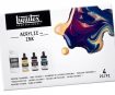 Akrila tinte Liquitex 3x30ml+pouring 118ml Deep Colours