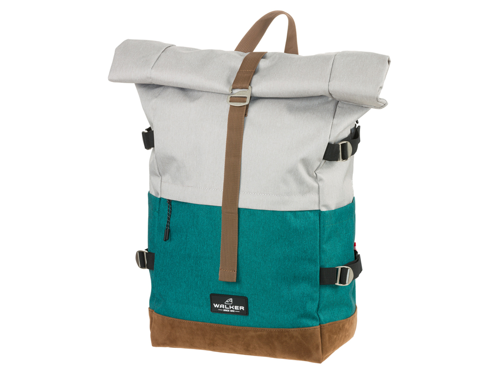Backpack Walker Roll-up two Concept Light Grey/Emera