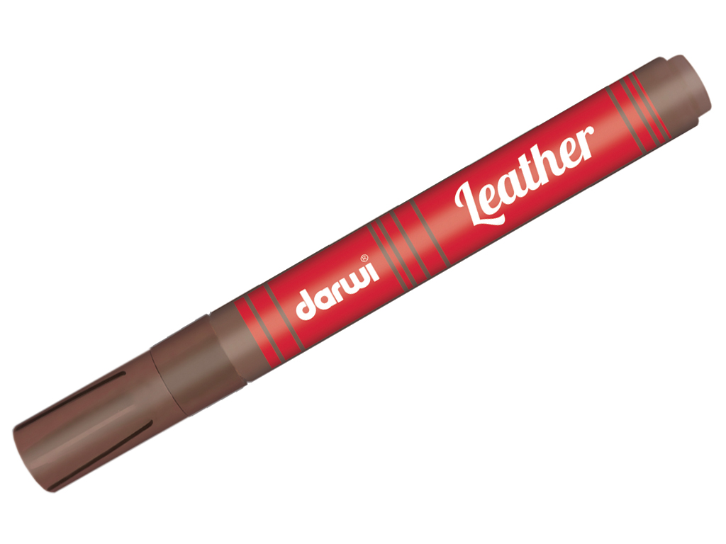 Leather Marker Darwi 2mm cocoa