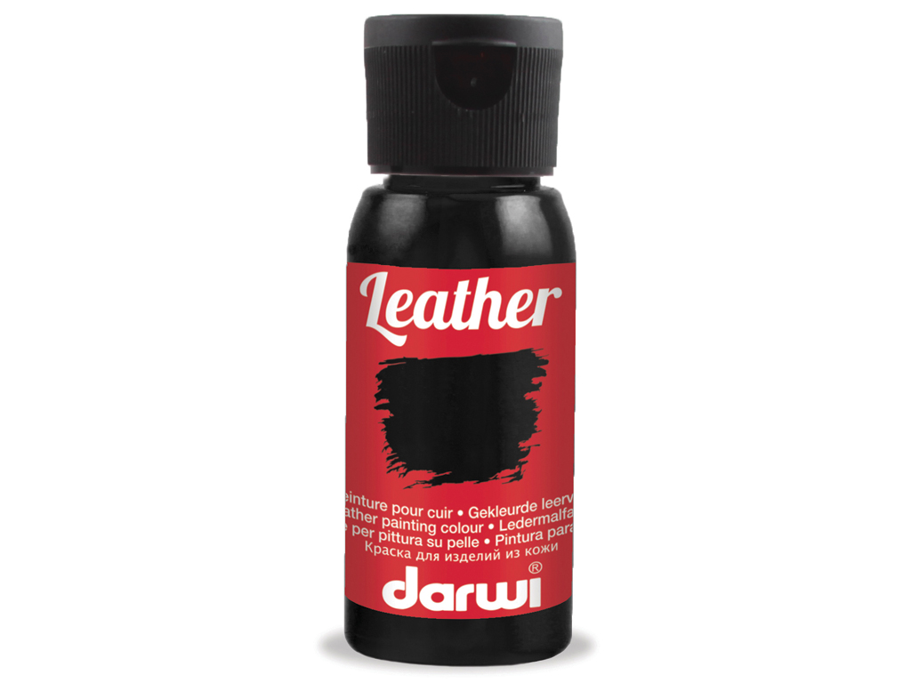 Krāsa ādai Darwi Leather 50ml black