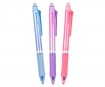 Gel pen erasable M&G iErase Pop RT 0.7 blue assorted
