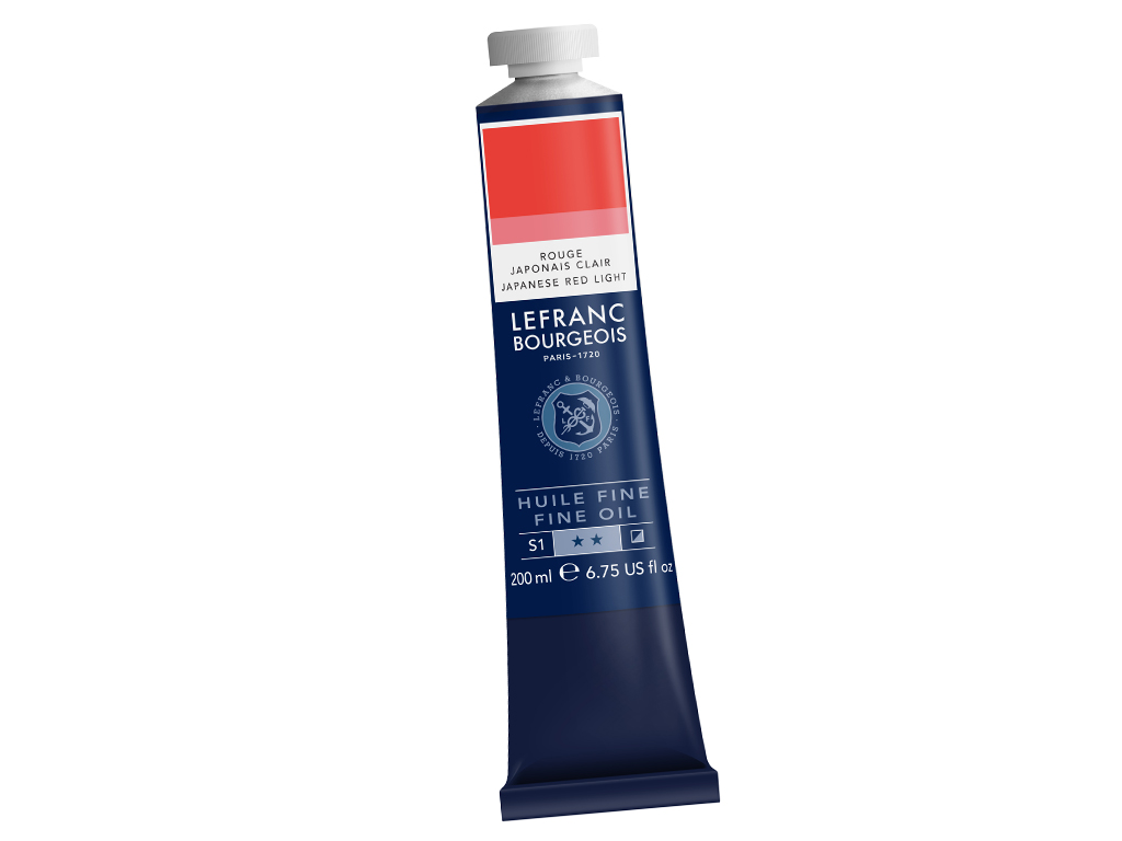 Oil colour LB Fine 200ml 379 japanese red light