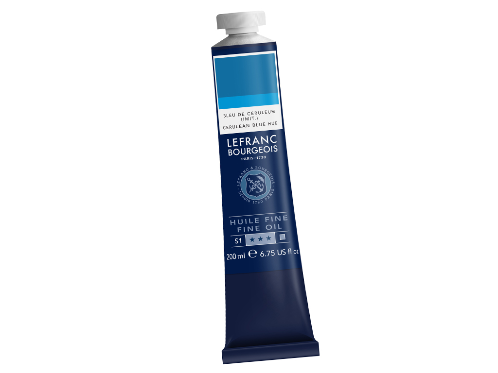 Oil colour LB Fine 200ml 027 cerulean blue hue
