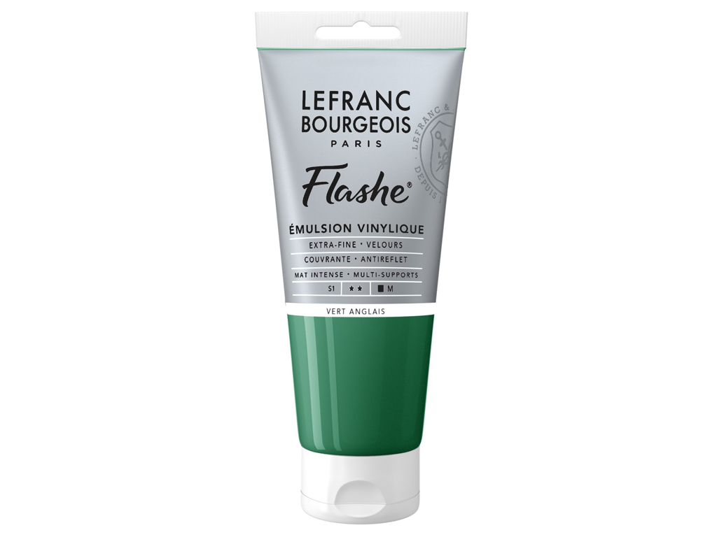 Akrüül-vinüülvärv LB Flashe 80ml 504 chrome green