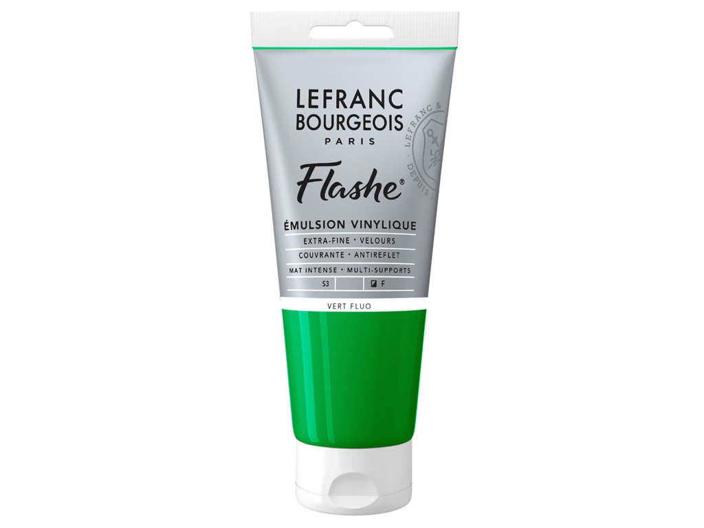 Akrüül-vinüülvärv LB Flashe 80ml 565 fluorescent green