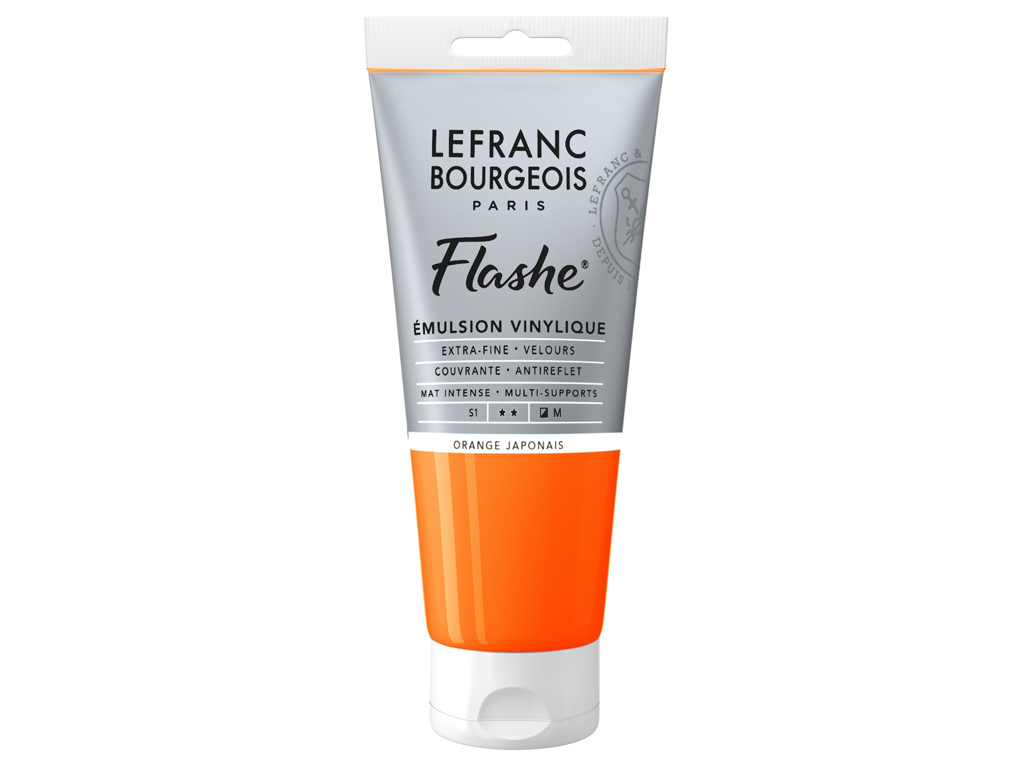 Akrüül-vinüülvärv LB Flashe 80ml 476 japanese orange