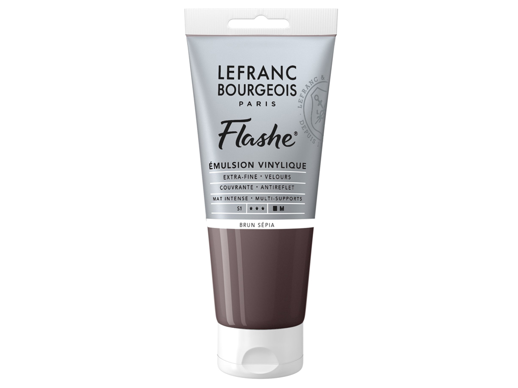 Akrüül-vinüülvärv LB Flashe 80ml 107 sepia brown