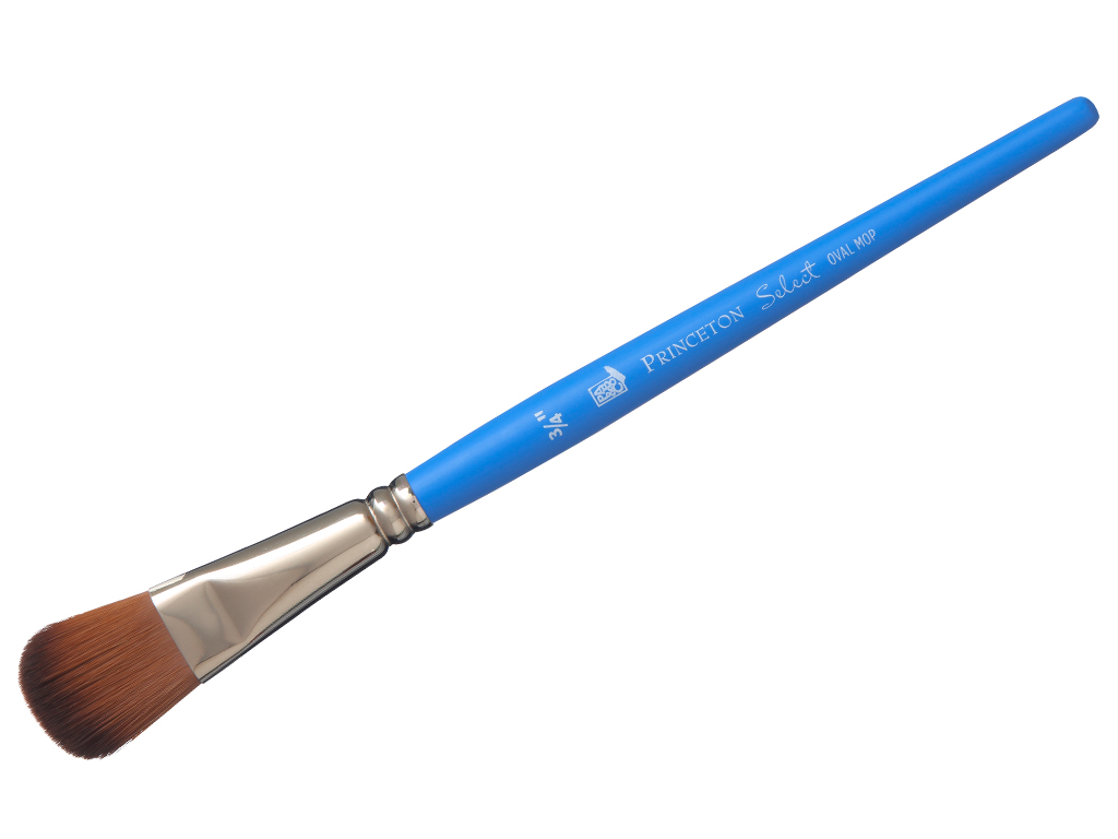 Brush Select synthetic oval mop 3/4