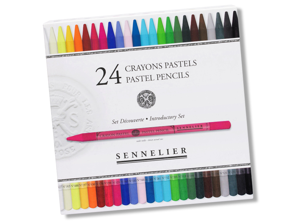 Pastellpliiats Sennelier 24tk kinkekarbis