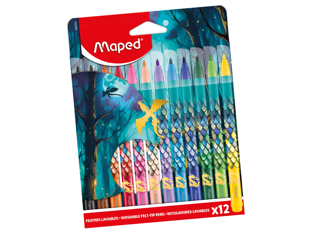Viltpliiats Maped Dragon 12tk