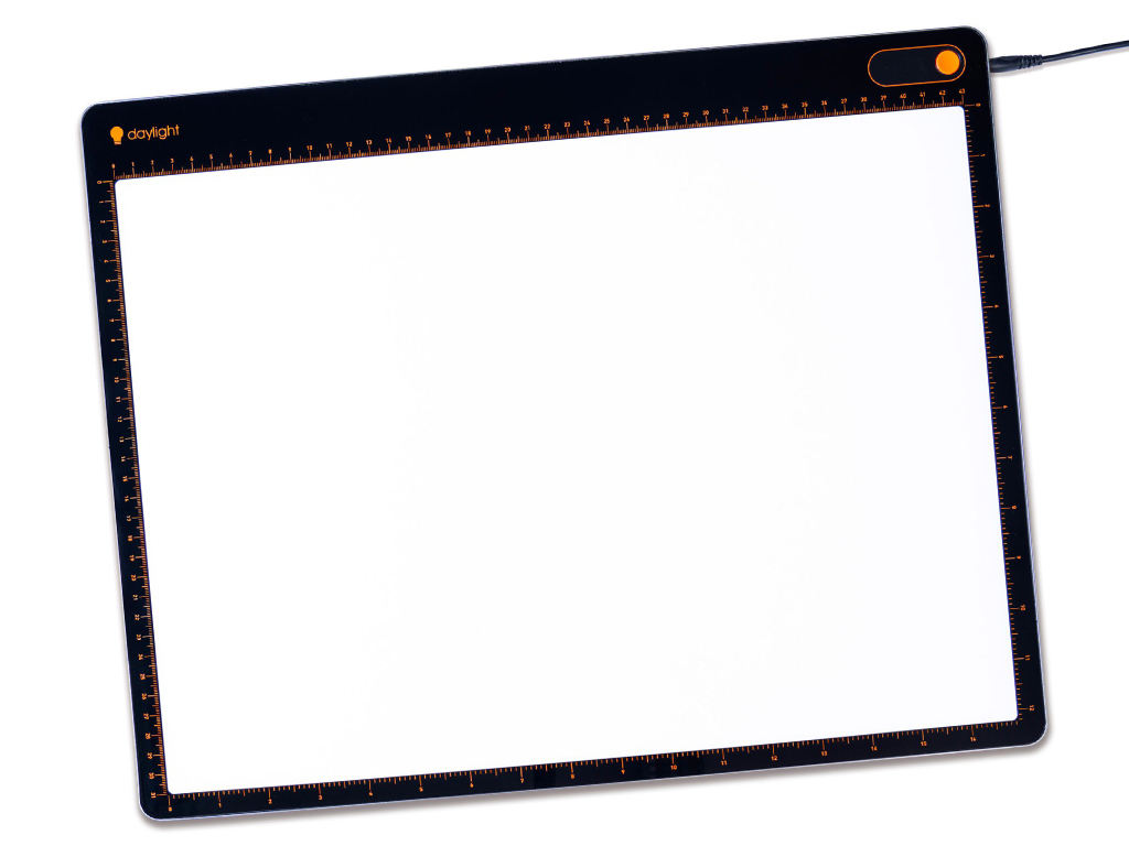 Šviecianti dežute piešimui Daylight TablaXL LED A3