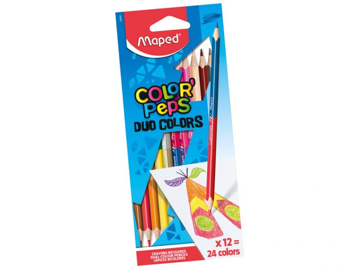 Krāsainais zīmulis Maped Color’Peps Duo - 1/2