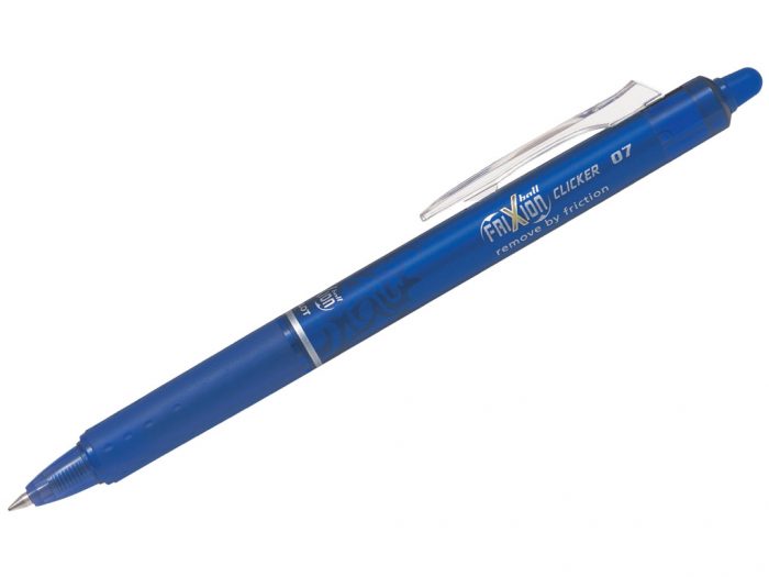 Rollerball pen erasable Pilot Frixion Clicker