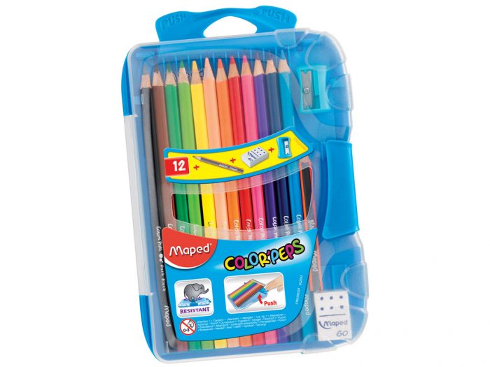 Spalvotas pieštukas Maped Color’Peps Smart Box - 1/3