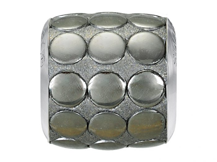 Kristāla pērle Swarovski BeCharmed Pave metallic 80701 9.5mm - 1/2