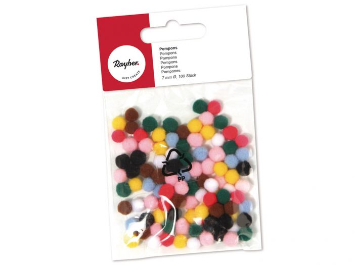 Pompons Rayher 7mm