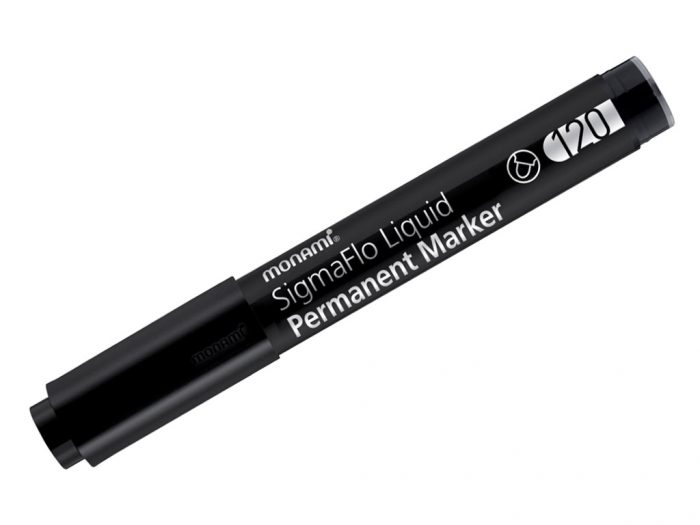 Permanent Marker Monami SigmaFlo 120 bullet nib - 1/2