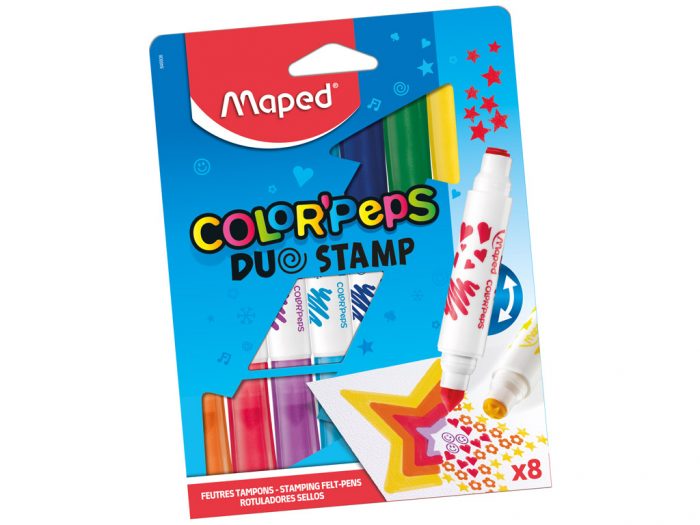 Viltpliiats Maped Color’Peps Duo Stamp - 1/3