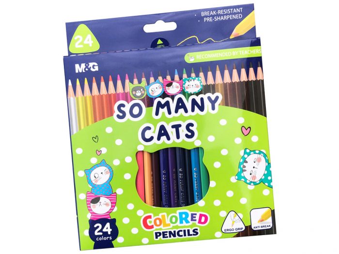 Krāsainais zīmulis M&G So Many Cats - 1/3