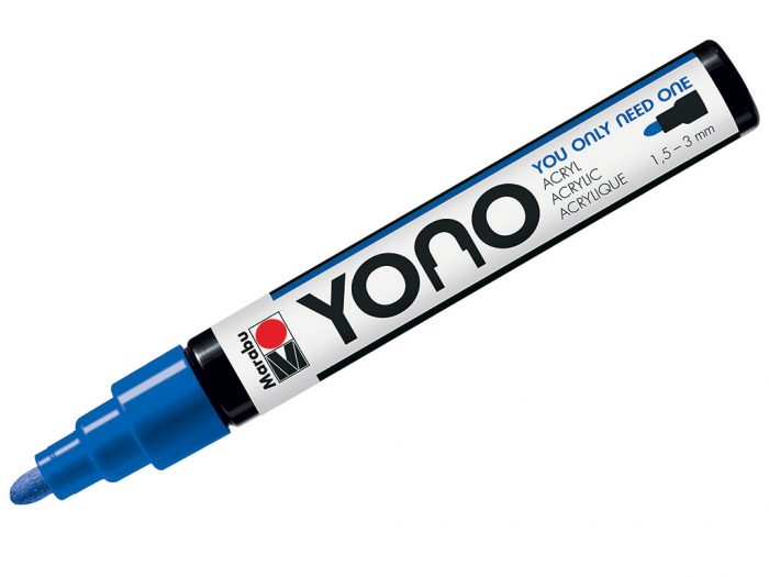 Acrylic marker Marabu Yono 1.5-3mm bullet nib - 1/6