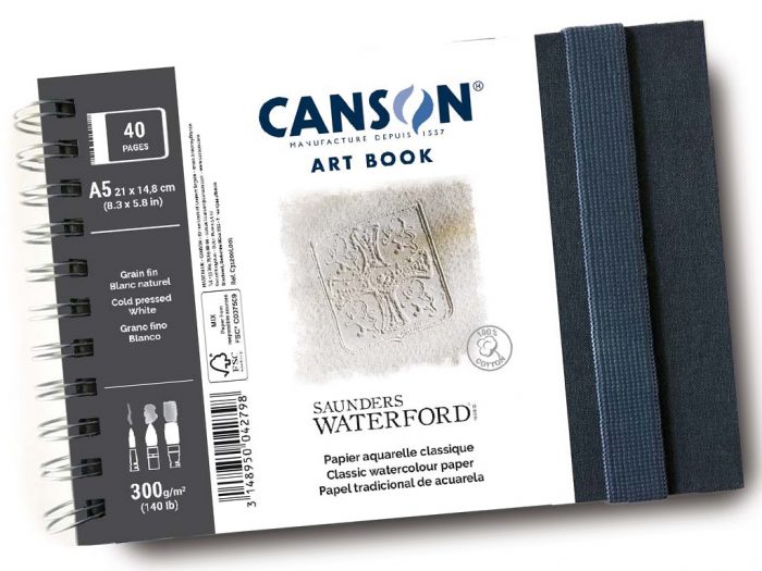 Akvarellplokk Canson Art Book Saunders Waterford