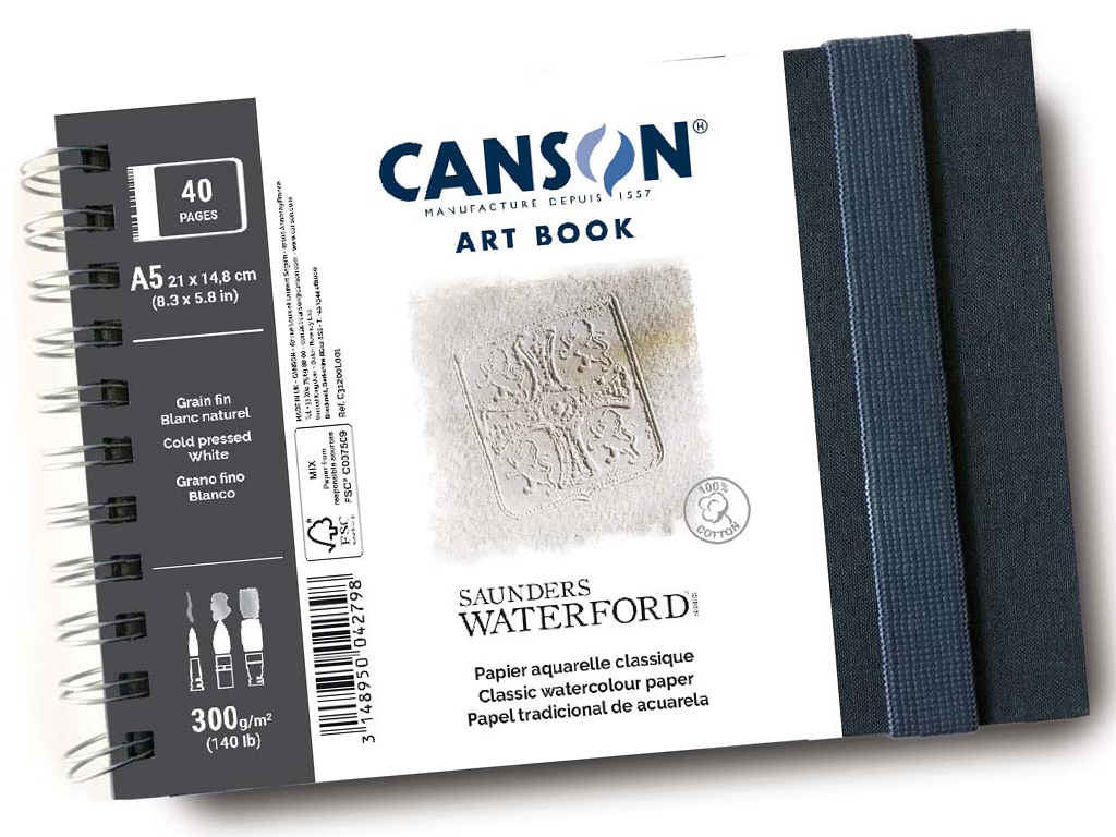 Watercolour book Canson Art Book Saunders Waterford - Vunder