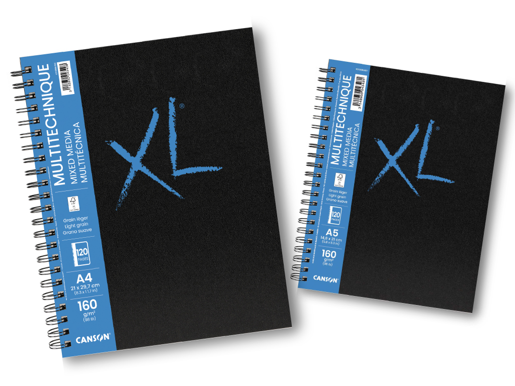 Fil latéral Bloc de Papier XL Mix Media Pad 35,6 x 43,2 cm 
