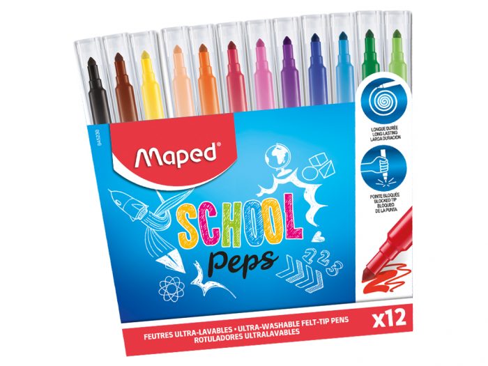 Felt pen Maped School Peps - 1/2