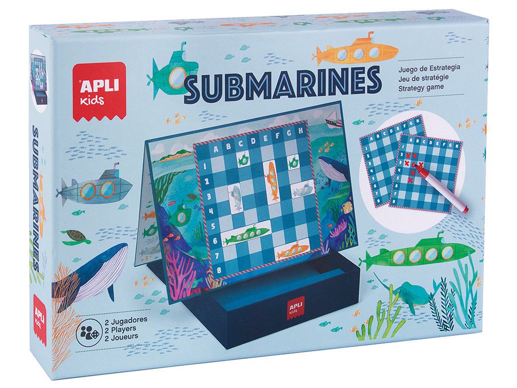Magnetic board game Apli Kids Submarines - Vunder