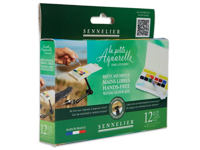 Akvareliniai dažų rinkinys Sennelier La Petite Aquarelle Hands Free - 1/6