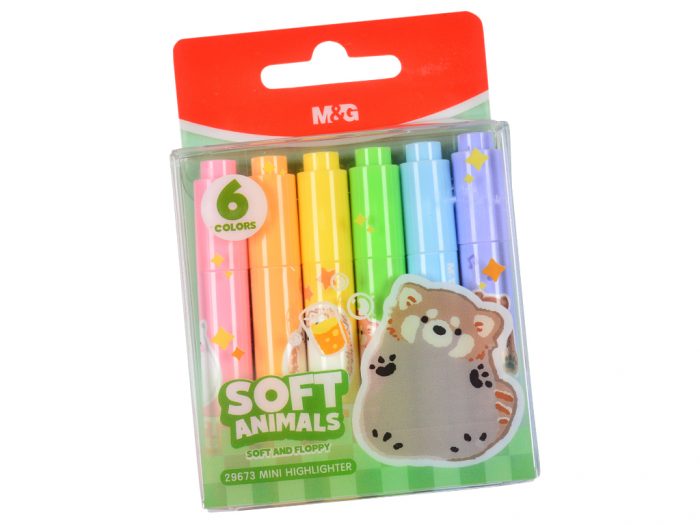 Highlighter M&G mini Soft Animals - 1/2
