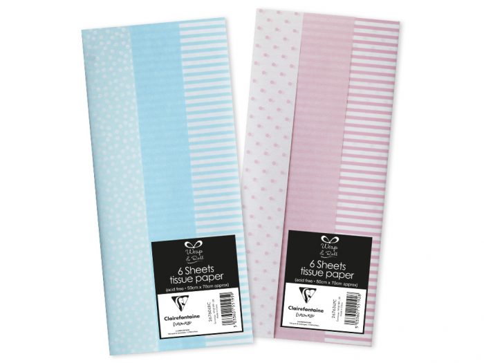 Siidipaber Clairefontaine 50x70cm volditud