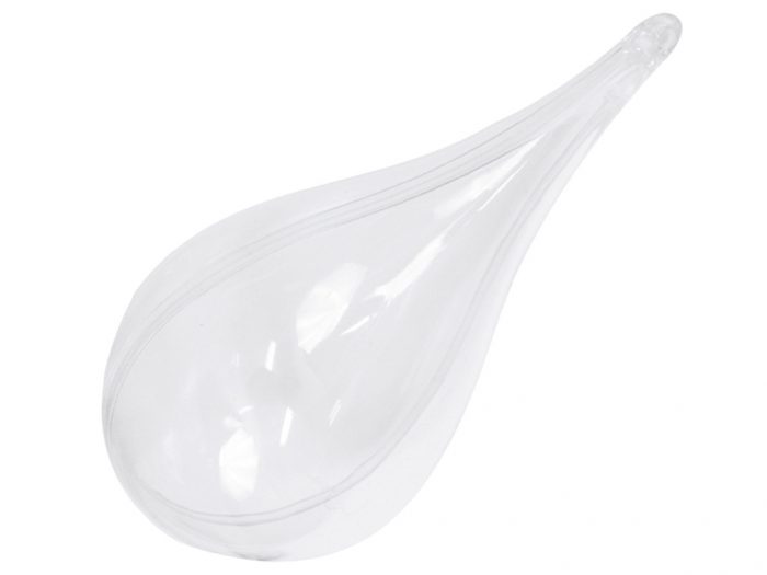 Plastic drop Graine Creative transparent 2 parts - 1/2