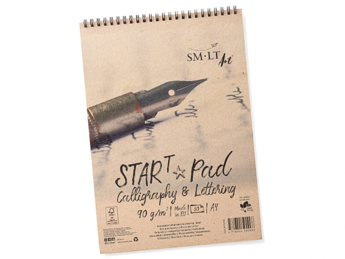 Kalligraafiaplokk Smlt Art Start tugijoontega - 1/4