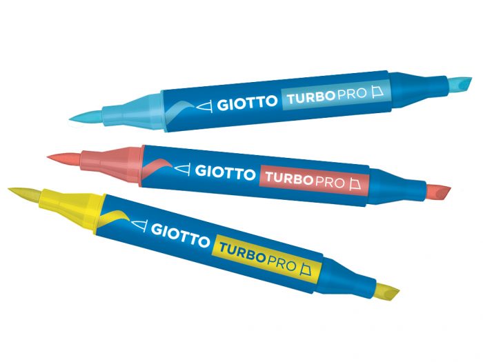 Marker water based Giotto Turbo Pro - 1/3