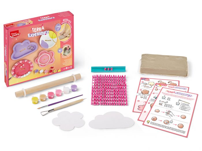 Māla modelēšanas komplekts Maped Creativ Terra Experience - 1/6