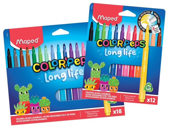 Felt pen Maped Color’Peps Long Life2 - 1/2