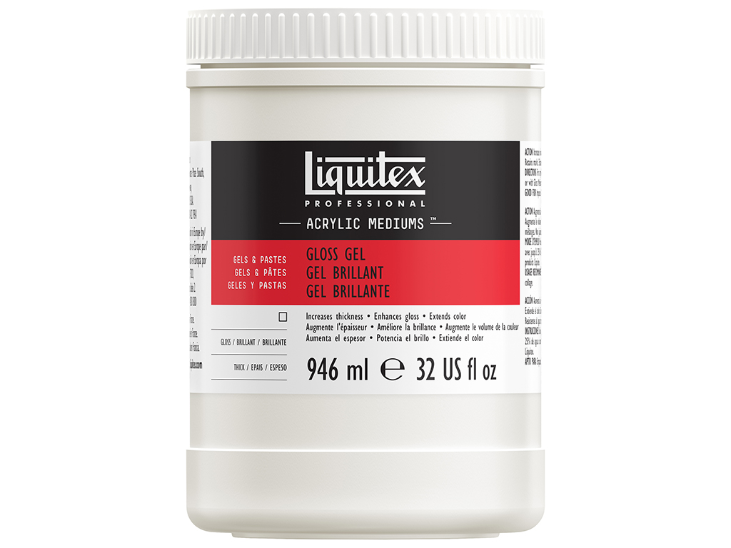 Gloss acrylic gel medium Liquitex - Vunder